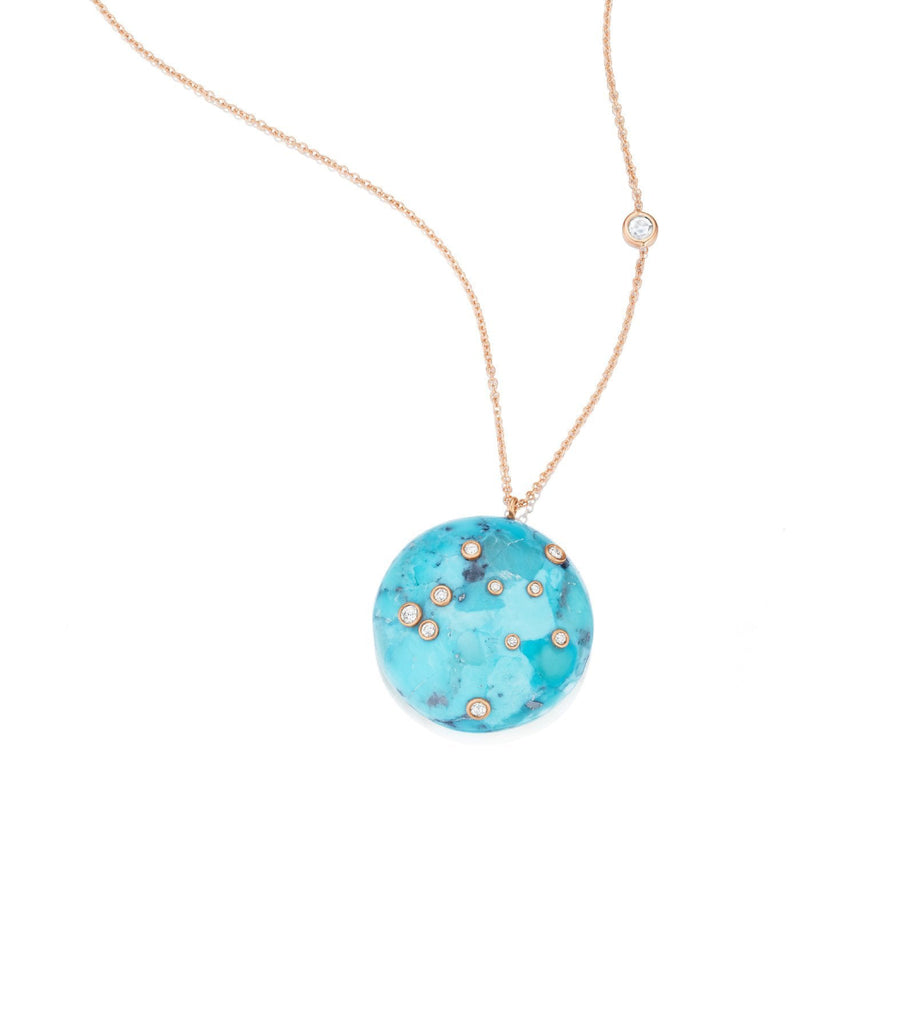 Large Constellation of Natural Turquoise