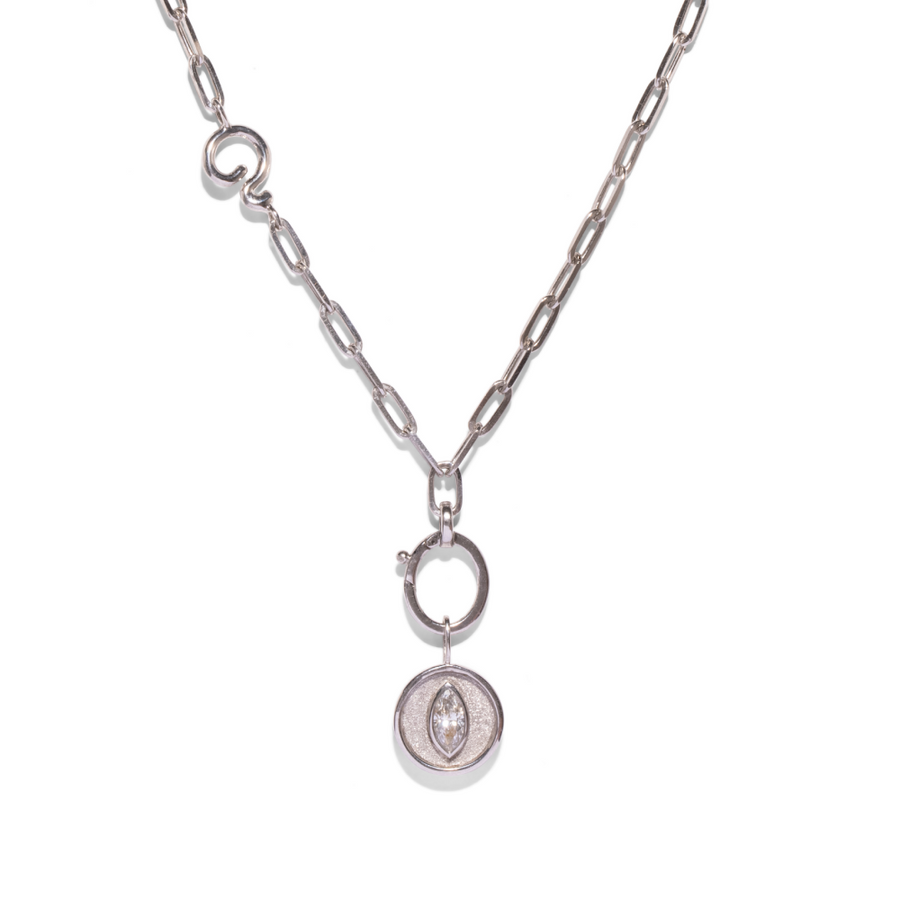 Marquise Diamond Droplet - 9K