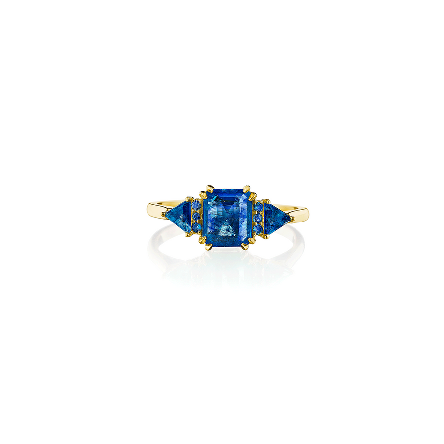The Blue Ring - Natural Stones