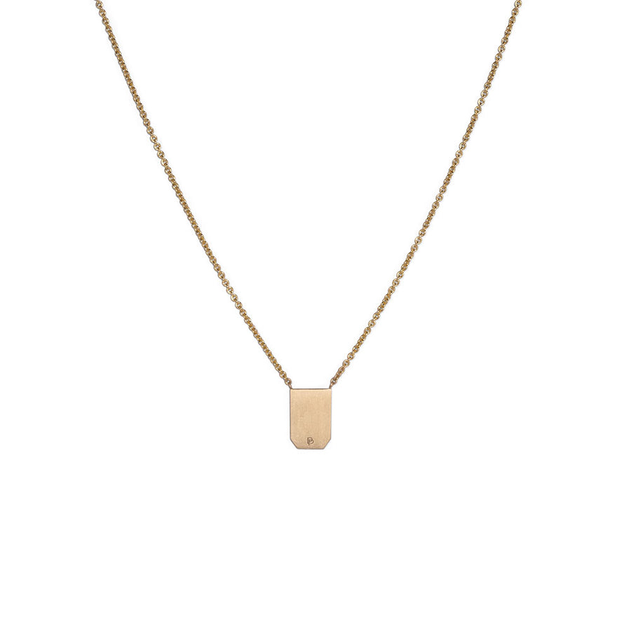 Solid Plate necklace