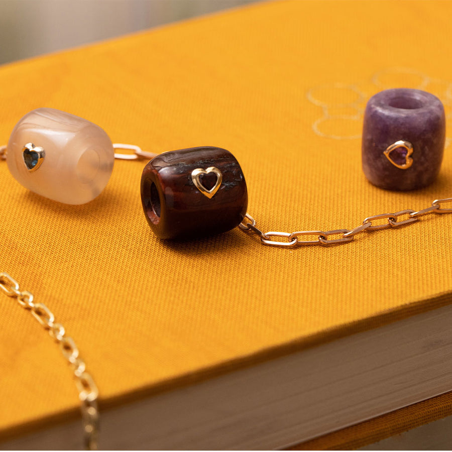 Purple Amethyst Love Bead // LIMITED EDITION