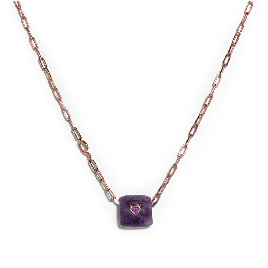 Purple Amethyst Love Bead // LIMITED EDITION