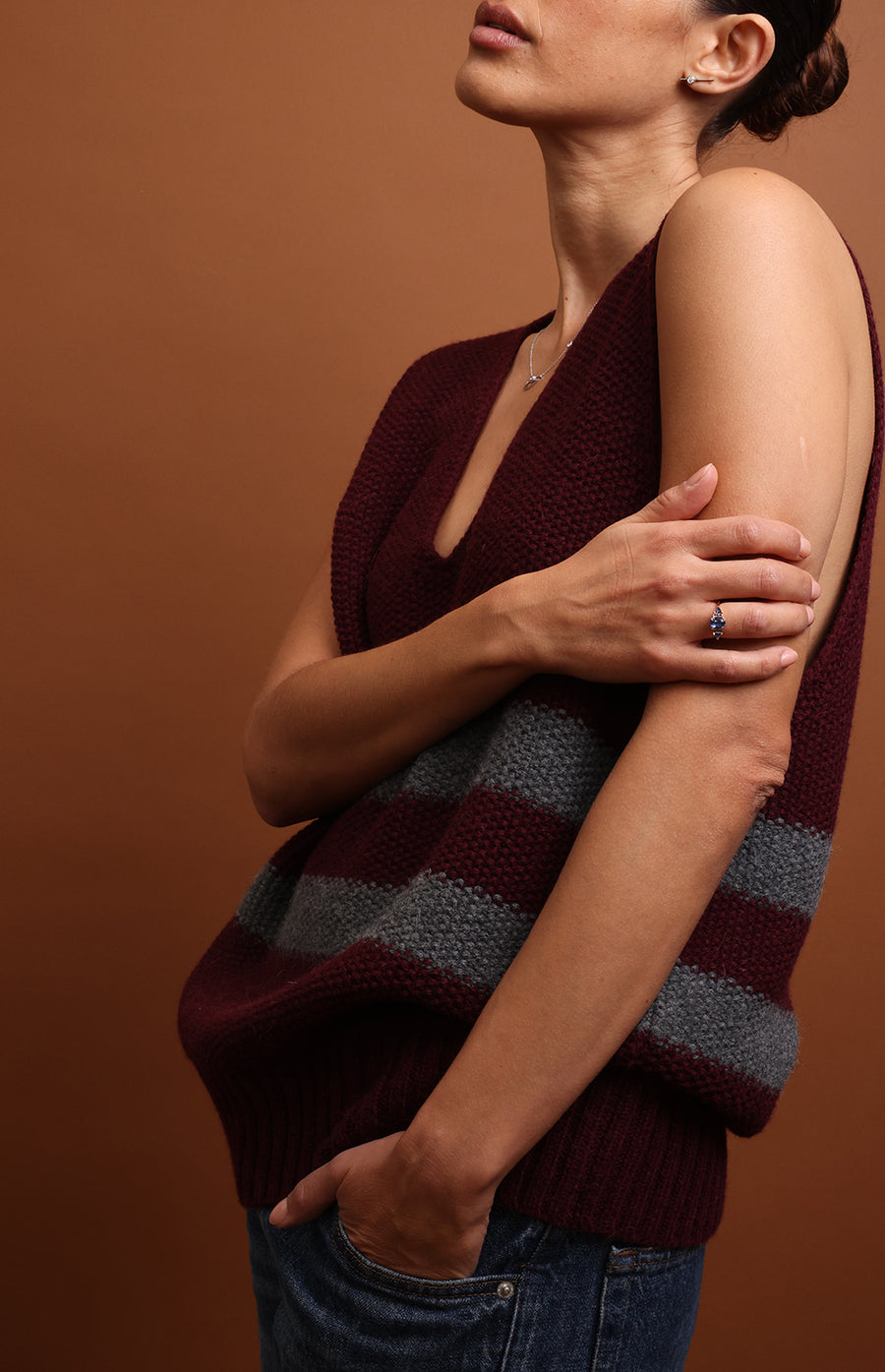 Sinking Sapphires Ring