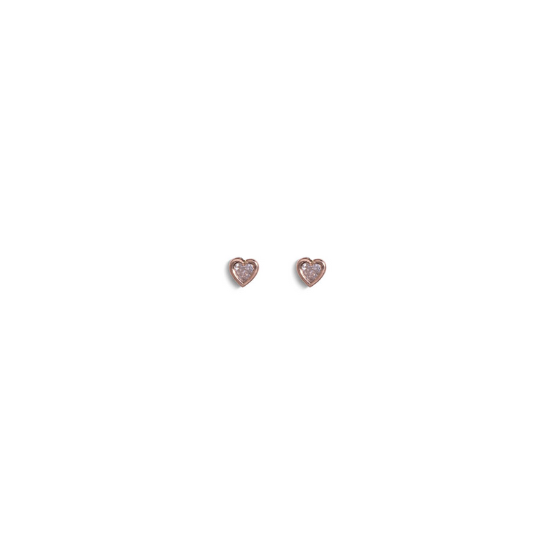 Baby Heart Studs