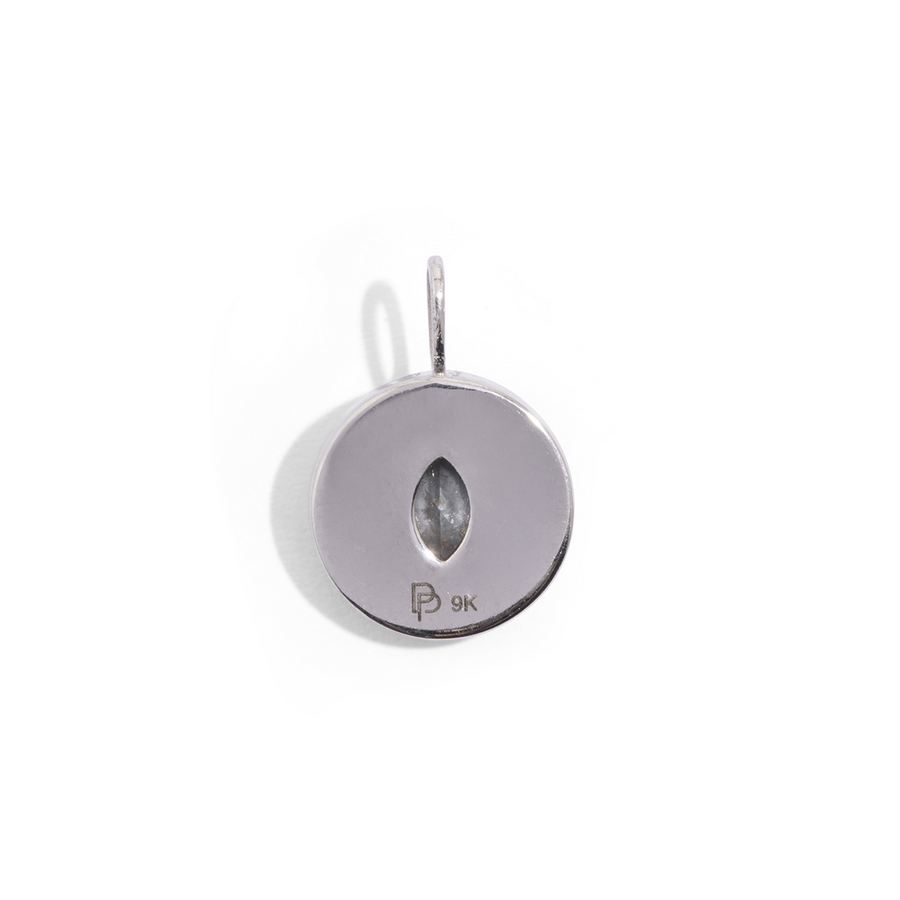 Marquise Diamond Droplet - 9K