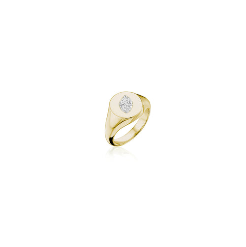 Golden Duke Diamond Ring