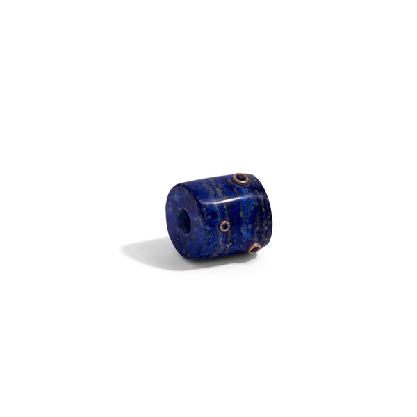 Blue Snow Globe Bead