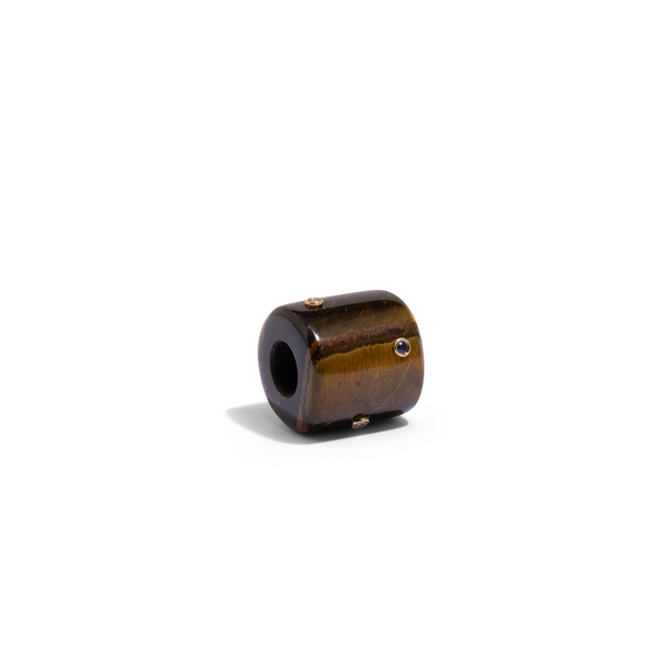 Liquid Chocolate Snow Globe Bead