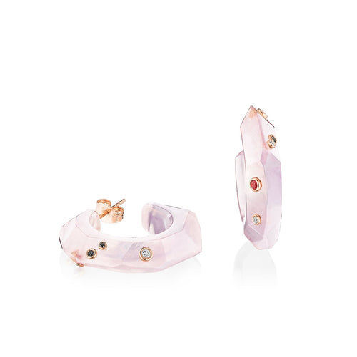 Bleeckerandprince_Rose_Quartz_Facet_Hoops_L